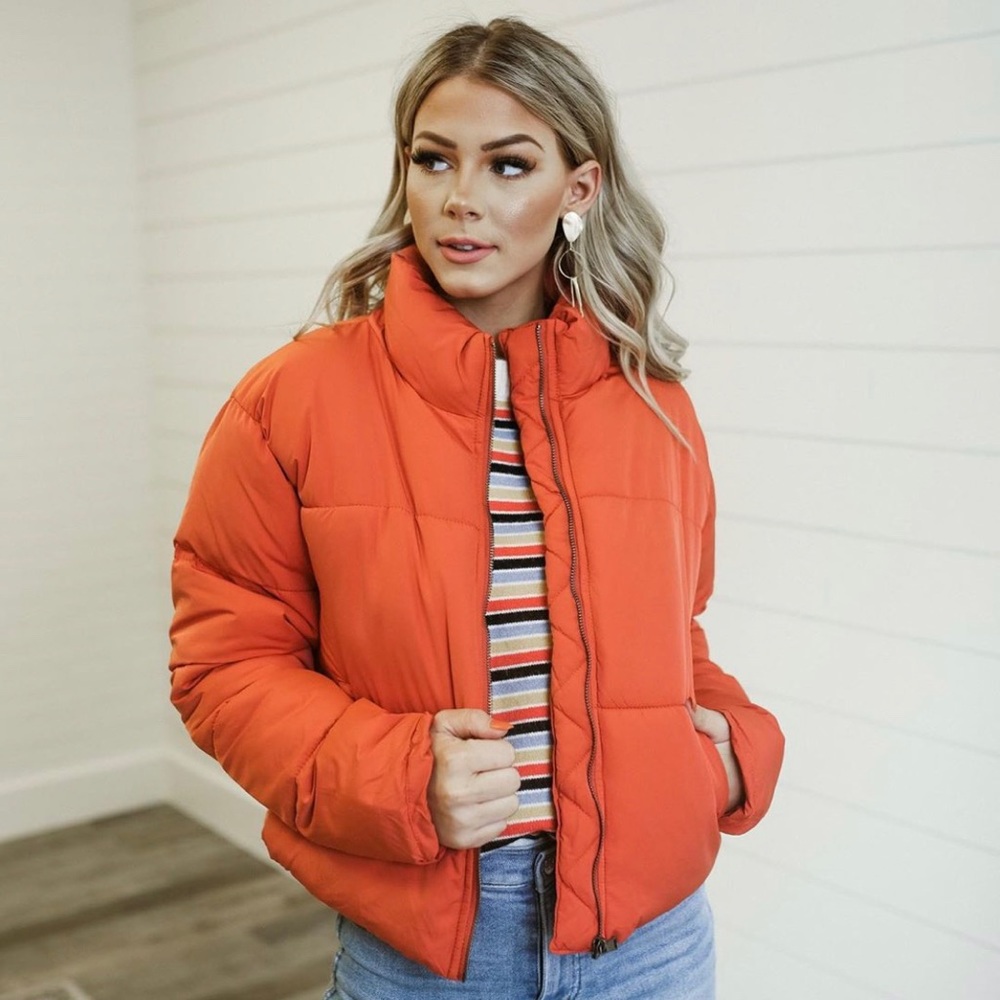 Maxwell End Game Puffer (Orange)